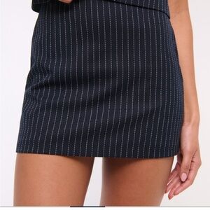 NWT Abercrombie Ultra High Rise Scarlett Mini Skort - L